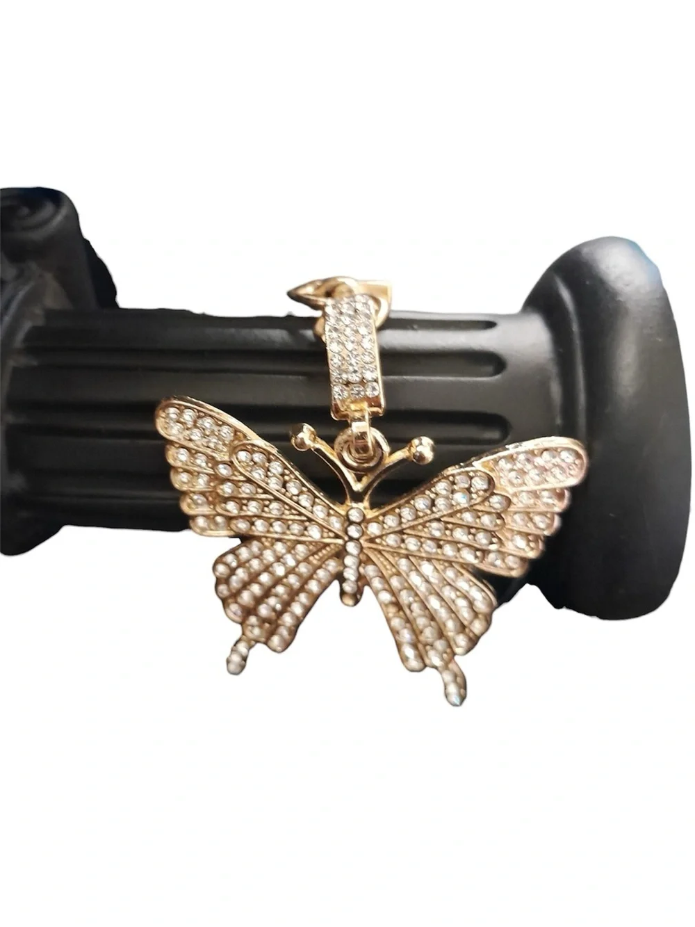 Crystal Butterfly Keychain with Rhinestones 1pc